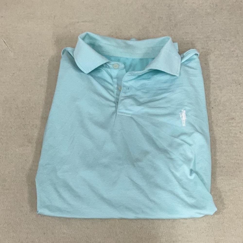 EUC Mens short sleeve F&G polo shirt